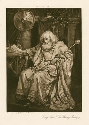 King Lear (Sir Henry Irving) — size preview