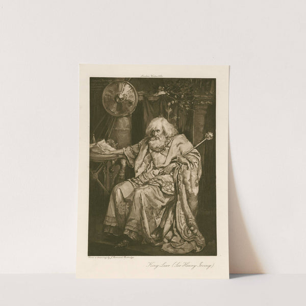 King Lear (Sir Henry Irving) by Bernard Partridge