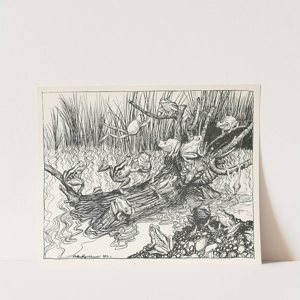 King Log (1912) by Arthur Rackham