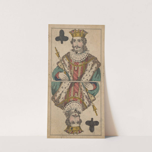 King of Clubs (1850) by Carl Holdhaus