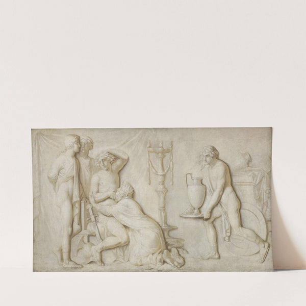 King Priam Pleading with Achilles for the Corpse of Hector (1794 – 1798) by Nicolai Abildgaard