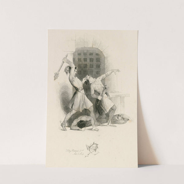 King Richard 2nd, act 5, sc. 5 by Joseph Kenny Meadows