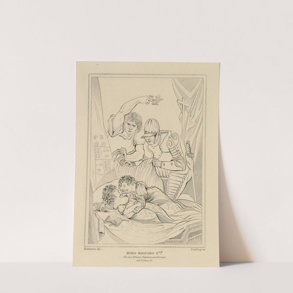 King Richard 3rd, the two princes, Dighton and Forrest, act IV, scene III (19th century) by William Francis Starling