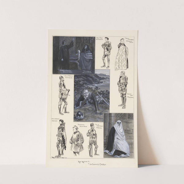 King Richard II at His Majesty’s Theatre (1903) by Ralph Cleaver