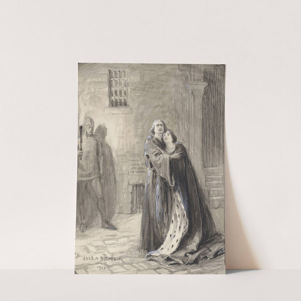 King Richard II, V, 1, as performed at His Majesty’s Theatre (1903) by Charles A. Buchel