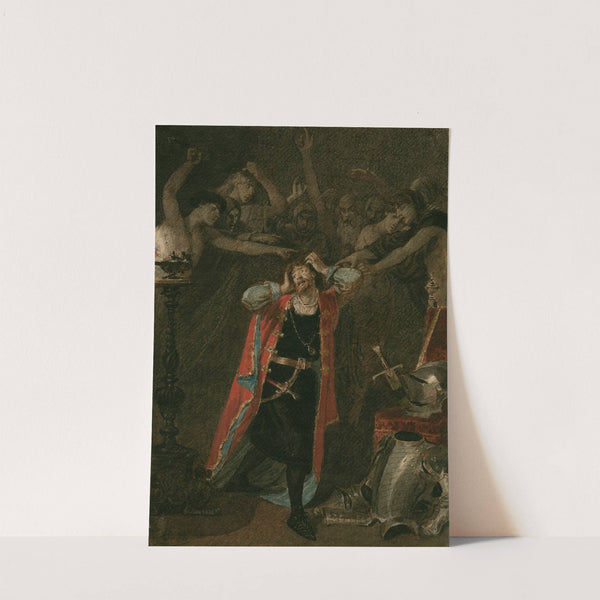 King Richard III, act 5, scene 3 (1893) by Alexandre Bida