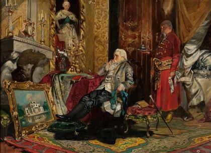 King Stanisław August Poniatowski in Petersburg