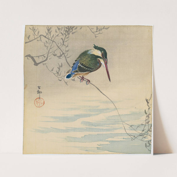Kingfisher (1920) by Ohara Koson