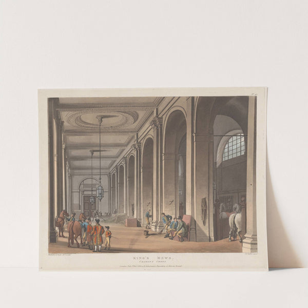 King’s Mews, Charing Cross (1809) by Thomas Rowlandson