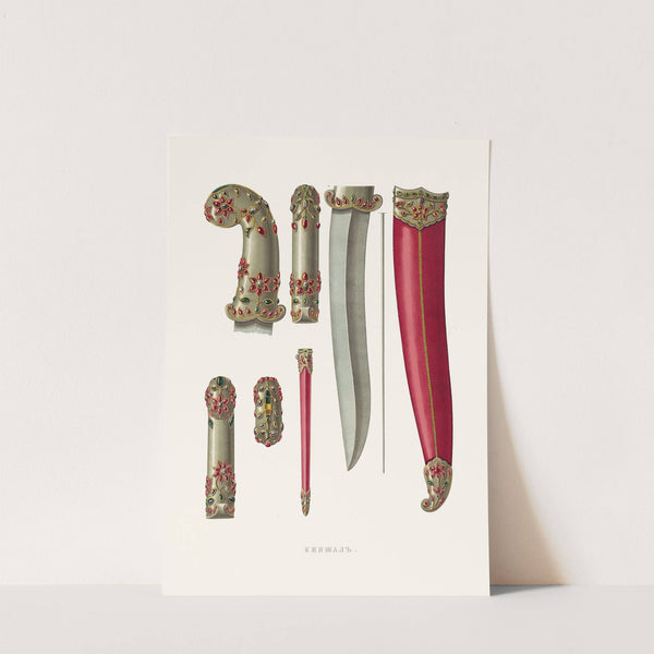 Kinzhal (1849 - 1853) by Fedor Grigoryevich Solntsev