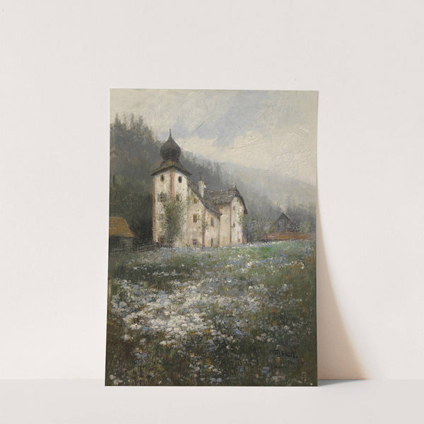 Kirche am Hügel by Paul Unbereit