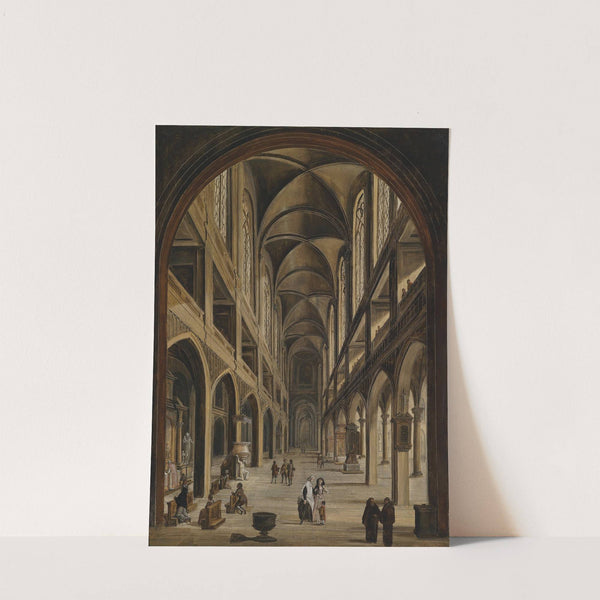 Kircheninterieur by Christian Stöcklin