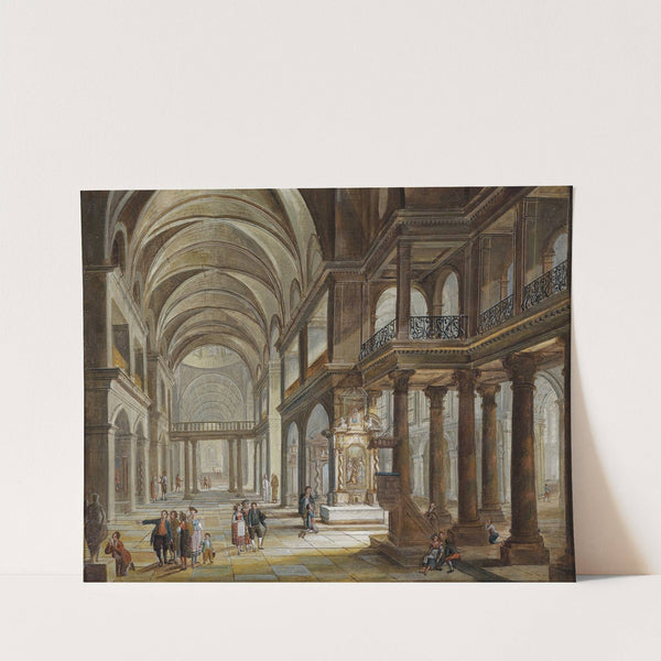 Kircheninterieur by Christian Stöcklin