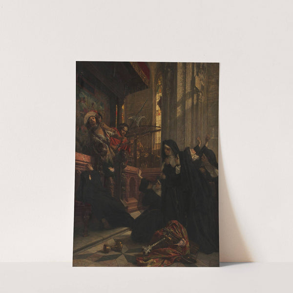 Kirchenschänder im 30-jährigen Krieg by Rudolf Geyling