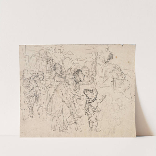 Kirner’s Farewell in Rome by Johann Baptist Kirner