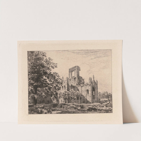 Kirstall from S.E. by Henri Toussaint