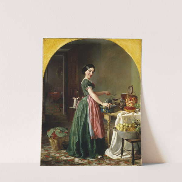 Kiss Me and Youll Kiss the Lasses by Lilly Martin Spencer