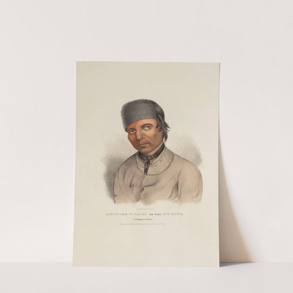 KITCH-EE-I-AA-BA or the Big Buck; A Chippewa Chief (1835) by James Otto Lewis