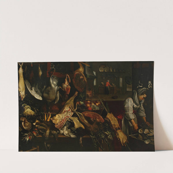 Kitchen interior (c. 1608) by Frans Snyders