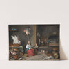 Kitchen Interior by David Teniers The Younger