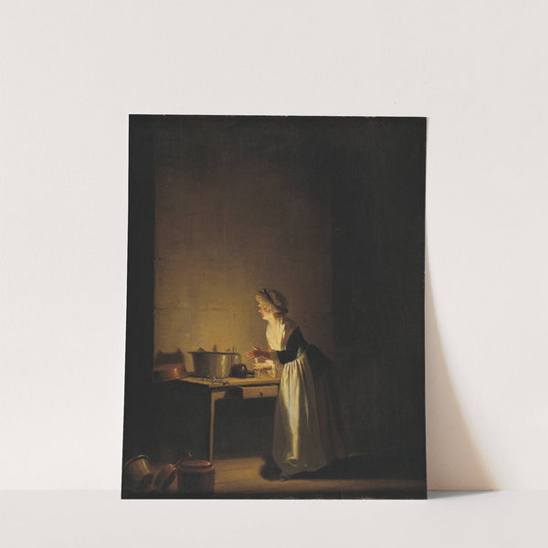 Kitchen Scene by Pehr Hilleström