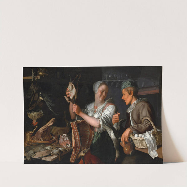 Kitchen Scene by Peter Wtewael