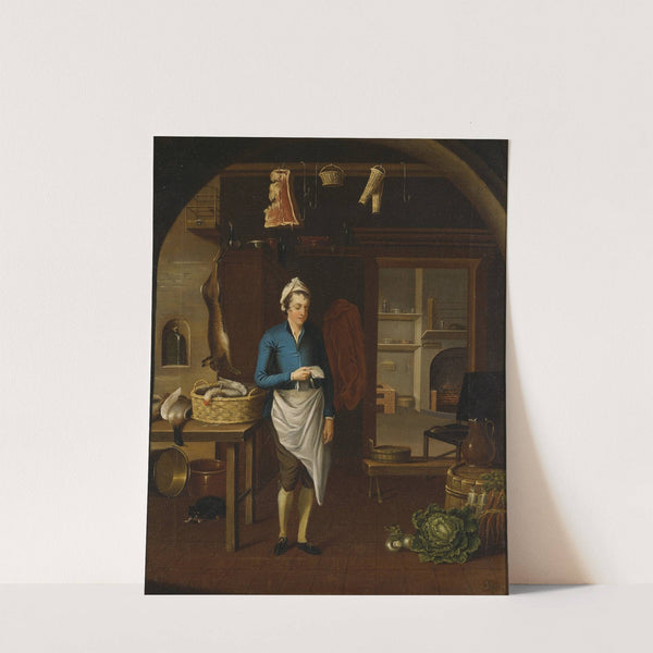 Kitchen Scene by John Atkinson