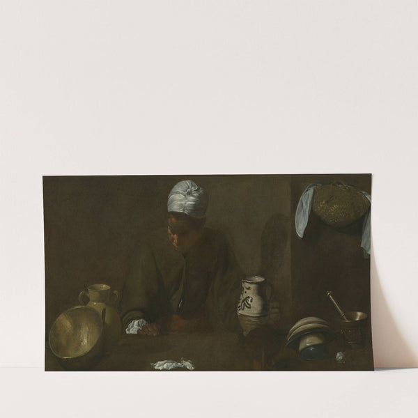 Kitchen Scene (1618-20) by Diego Velázquez