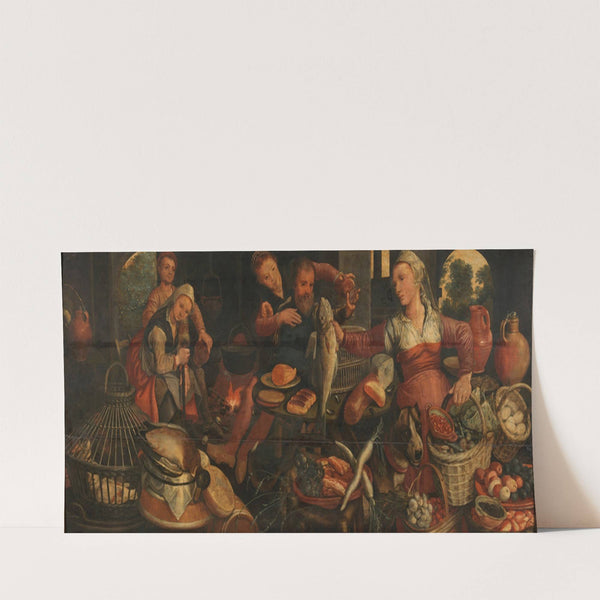 Kitchen Scene (1560 - 1565) by Pieter Aertsen