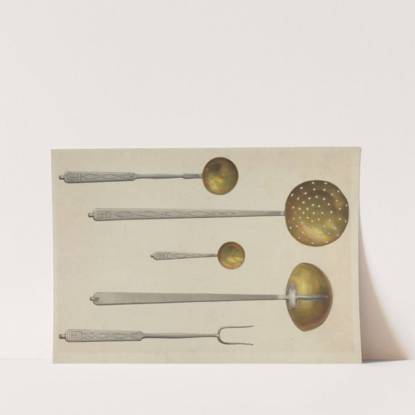 Kitchen Utensils by Fritz Boehmer