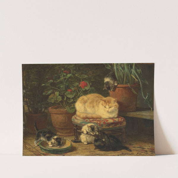 Kittens At Play by Henriëtte Ronner-Knip