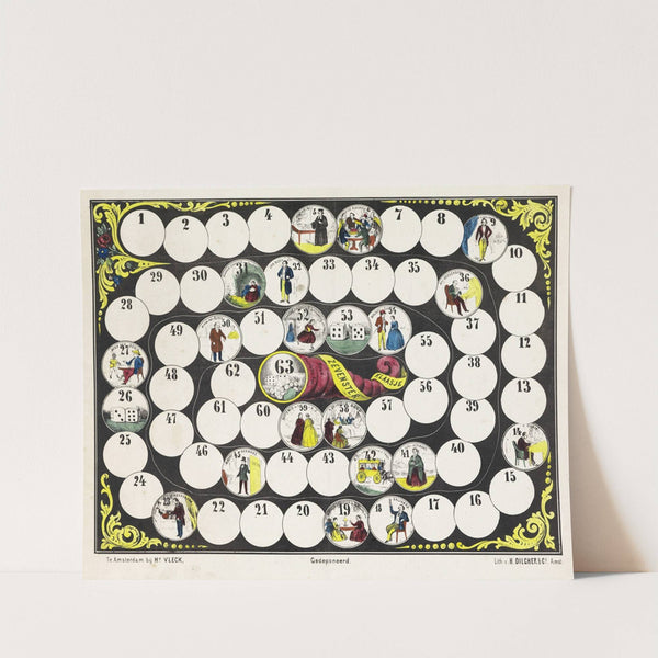 Klaasje - Zevenster - Nieuw - Gezelschap-spel by H. Dilcher & Co