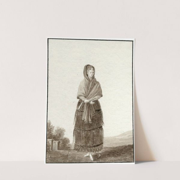 Klederdracht uit Madrid by Otto Howen