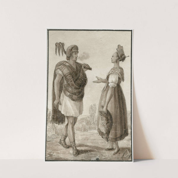 Klederdracht uit Valencia by Otto Howen