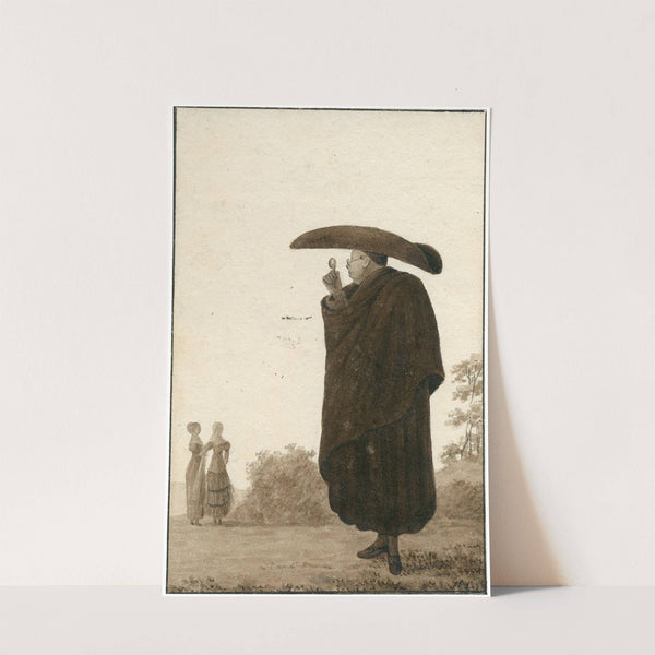 Klederdracht van een Spaanse kanunnik by Otto Howen