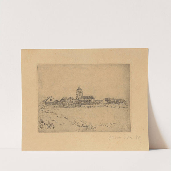 Klein gezicht op Mariakerke by James Ensor