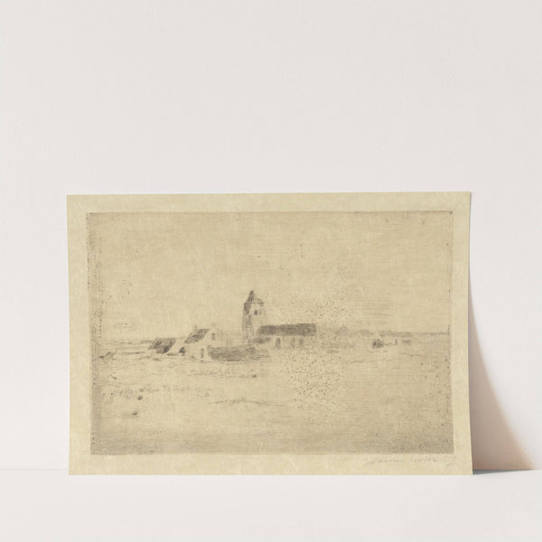 Klein gezicht op Mariakerke by James Ensor