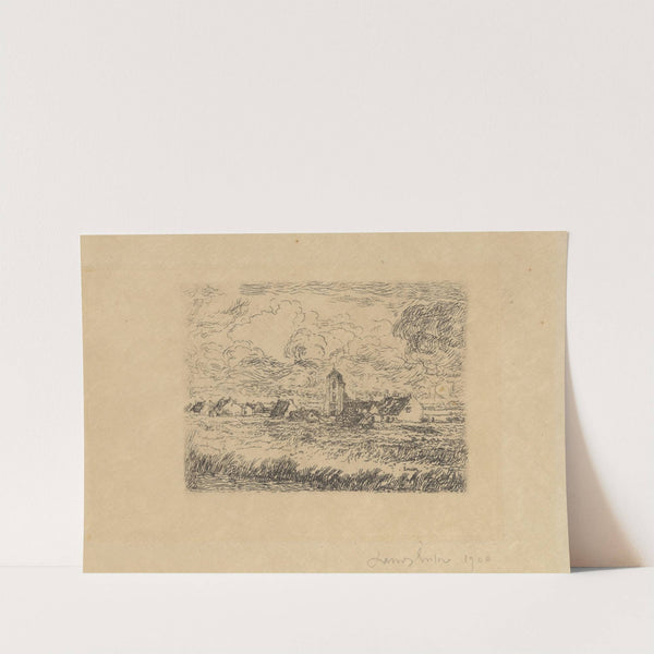 Klein gezicht op Mariakerke by James Ensor