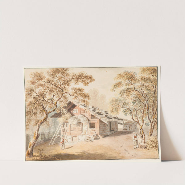 Kleinbauernhaus im Berner Oberland (1915-1945) by Franz Niklaus König