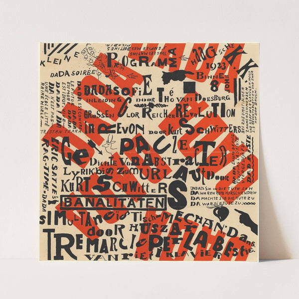 Kleine Dada Soirée (Small Dada Evening) (1922) by Theo van Doesburg