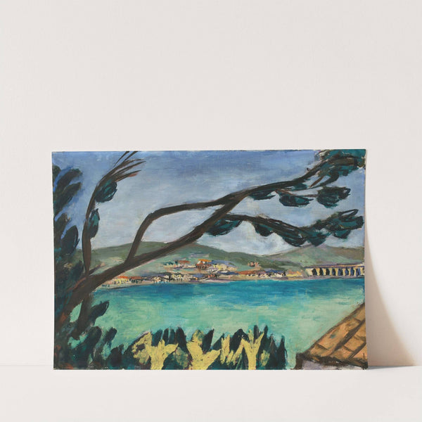 Kleine Landschaft aus Bandol (1938) by Max Beckmann