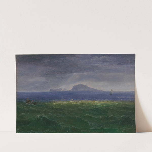 Kleine Marine mit Blick auf Capri by Florian Grospietsch