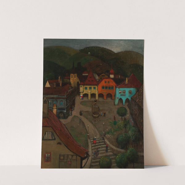 Kleine Stadt by Richard Teschner