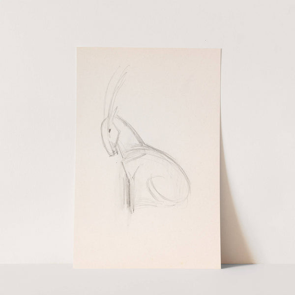 Kleiner Steinbock (1913) by Franz Marc