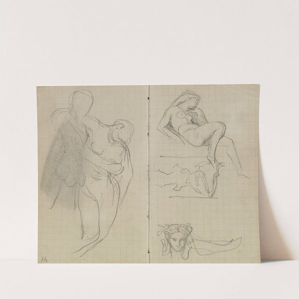 Kleines Skizzenbuch (ca 1870) by Anselm Feuerbach