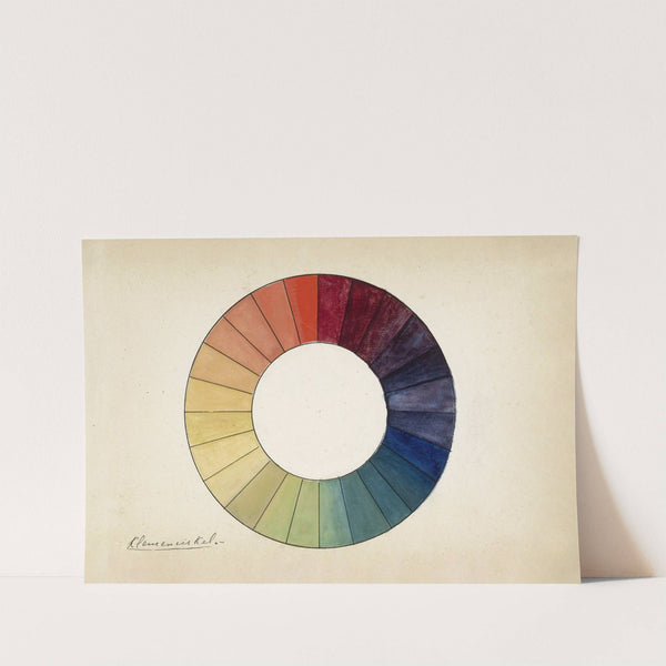 Kleurencirkel by Johanna van de Kamer