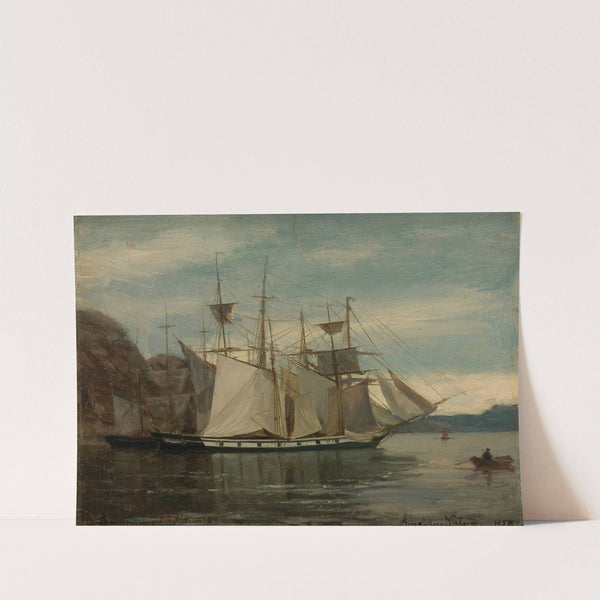 Kleven, Mandal by Amaldus Nielsen