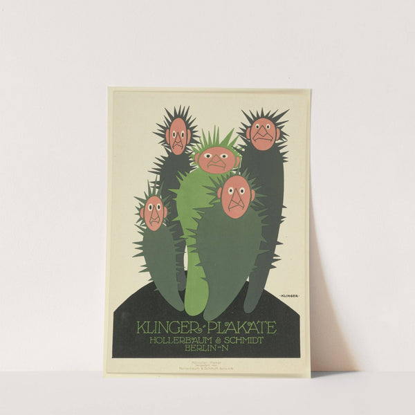 Klinger Plakate Hollerbaum und Schmidt (1911) by Julius Klinger