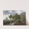 Klippelandskab. Djupadal i Bleking (1855) by Frederik Christian Jakobsen Kiærskou