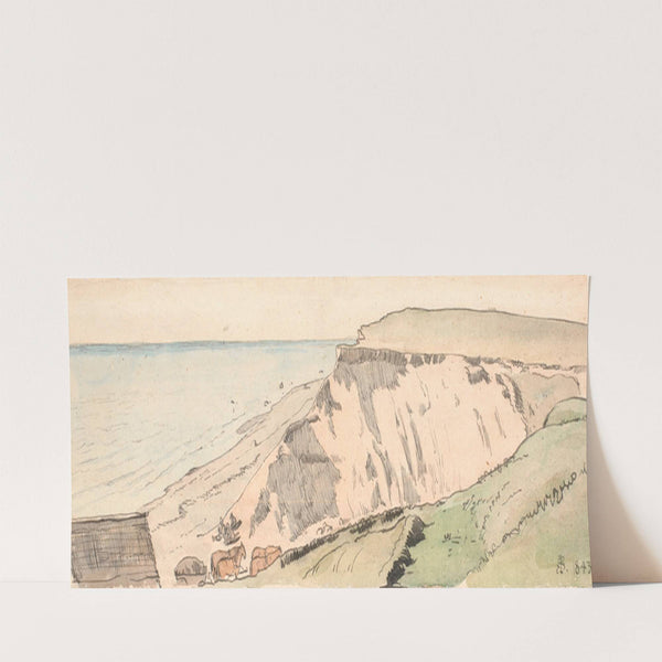 Kløften ved Helenes kilde i Tisvilde (1842 - 1843) by P. C. Skovgaard